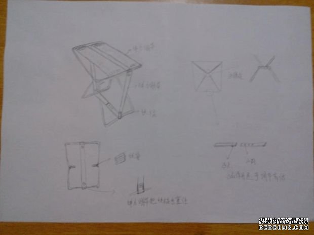 戶外折疊椅的設計說明