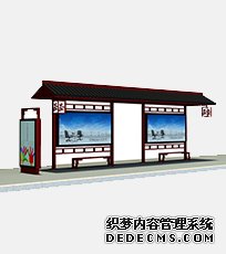 公交候車亭-TL005 公交候車亭-TL005
