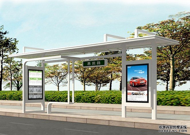 青島不銹鋼候車亭價格