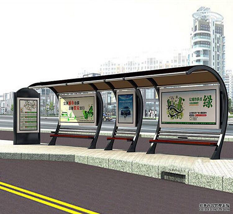 百色公交車站臺廠家