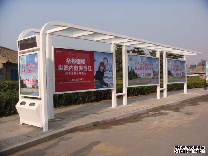長沙公交候車亭實現框架性解決