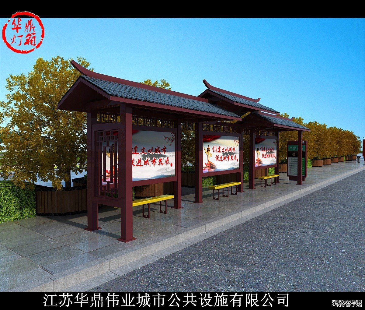 洛陽復古候車亭專業生產質量好