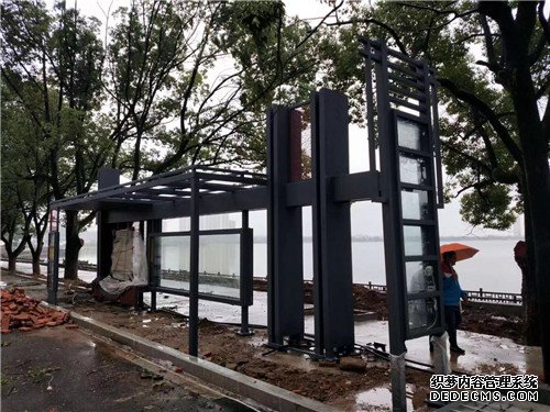 信陽豪華候車亭設計材料