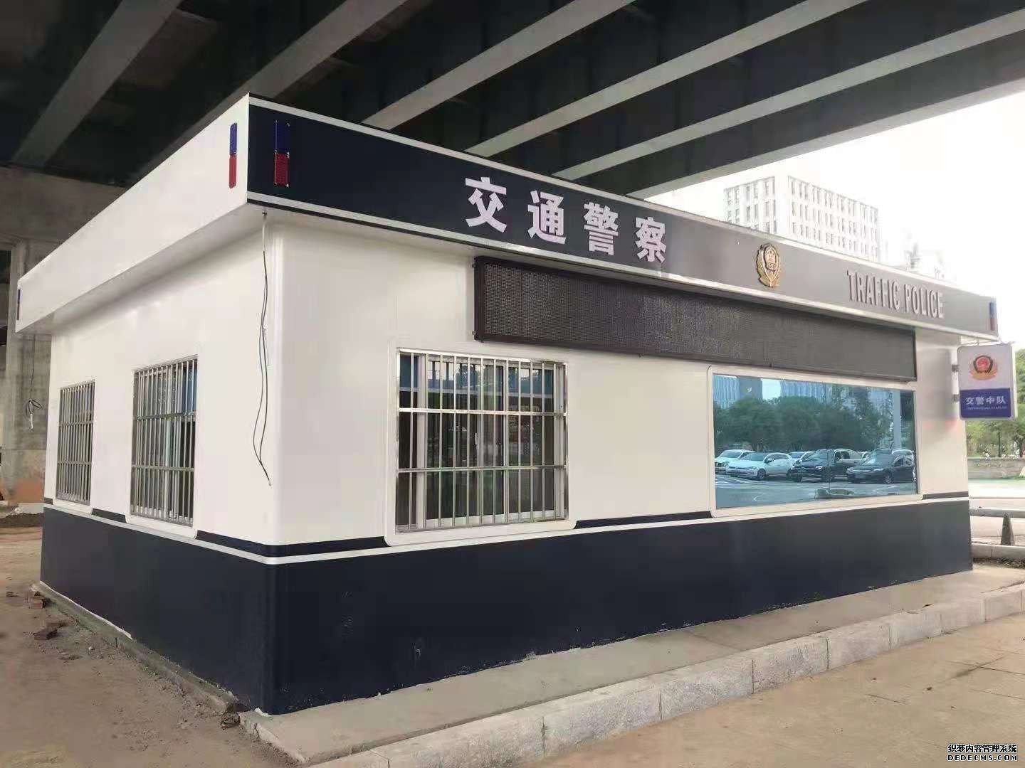 貴州畢節赫章縣交通警務亭價格效果/2022選有經驗廠家